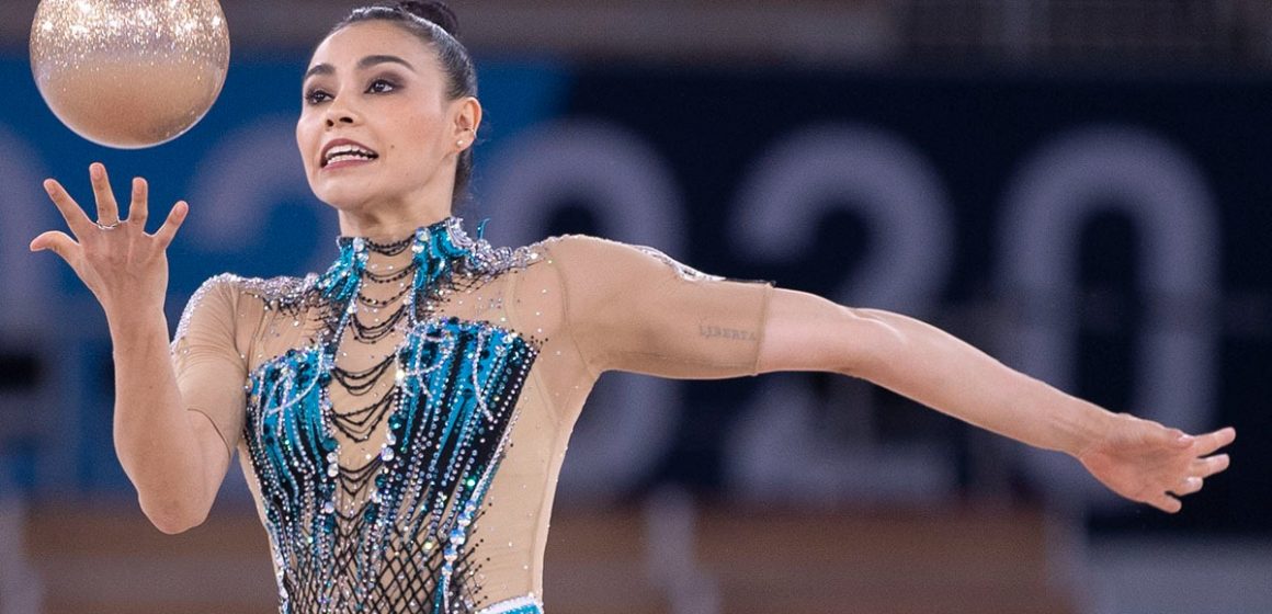 Rut Castillo tuvo debut histórico en la Gimnasia Rítmica de Tokio 2020