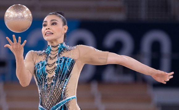 Rut Castillo tuvo debut histórico en la Gimnasia Rítmica de Tokio 2020