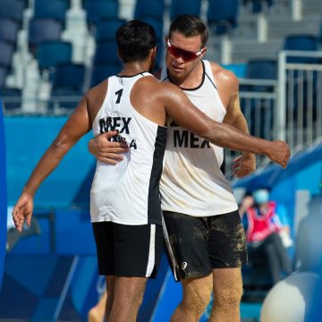 Mexicanos eliminados en los Octavos de Final del Voleibol de Playa