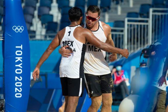 Mexicanos eliminados en los Octavos de Final del Voleibol de Playa