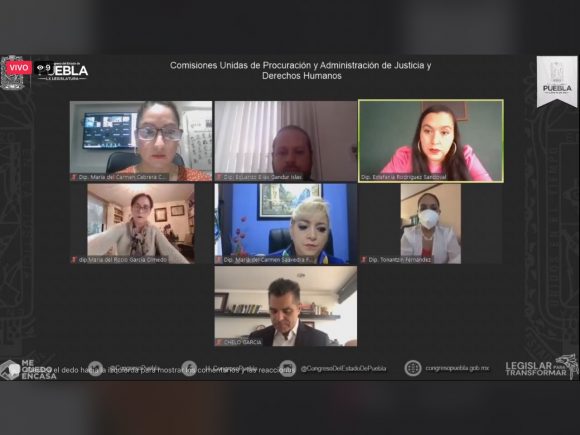 Comisiones Unidas del Congreso aprueban expedición de Ley de Búsqueda de Personas del Estado de Puebla