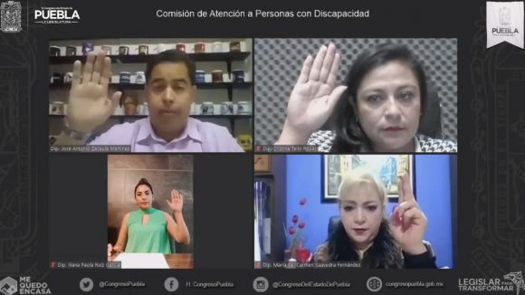 Avala Comisión del Congreso exhorto para difundir acciones de estimulación temprana a menores con discapacidad y que las realicen desde el hogar