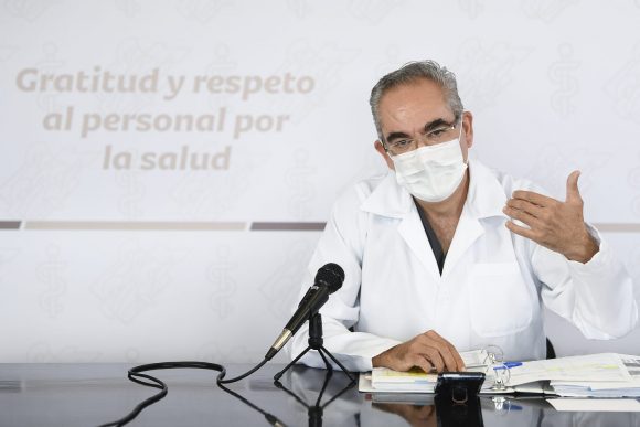 Reporta Salud mil 192 casos positivos de COVID-19 durante el fin de semana