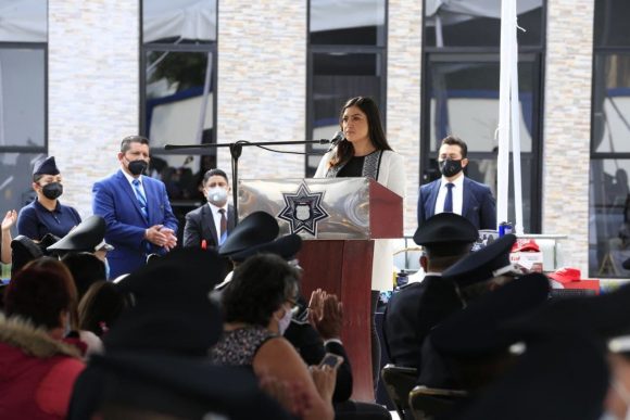 Ayuntamiento de Puebla reconoce labor de elementos policiales en su día