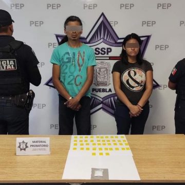 Policía Estatal detiene a “El Plocky”, presunto narcomenudista de Atlixco