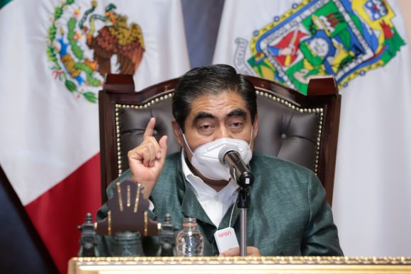 Gobierno del Estado no dejará solos a poblanos afectados por huracán Grace: Barbosa