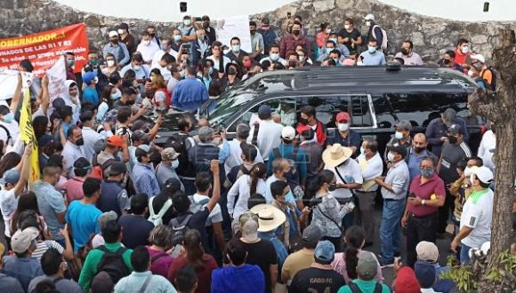 “Ni FRENA ni CNTE detienen al presidente”: AMLO ante bloqueos en Chiapas