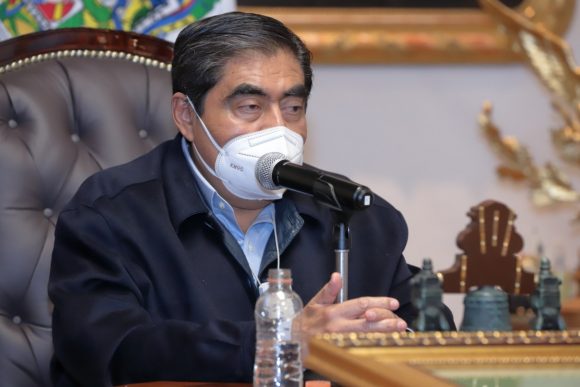 Con unidad, Puebla enfrenta afectaciones por huracán Grace, resulta Barbosa