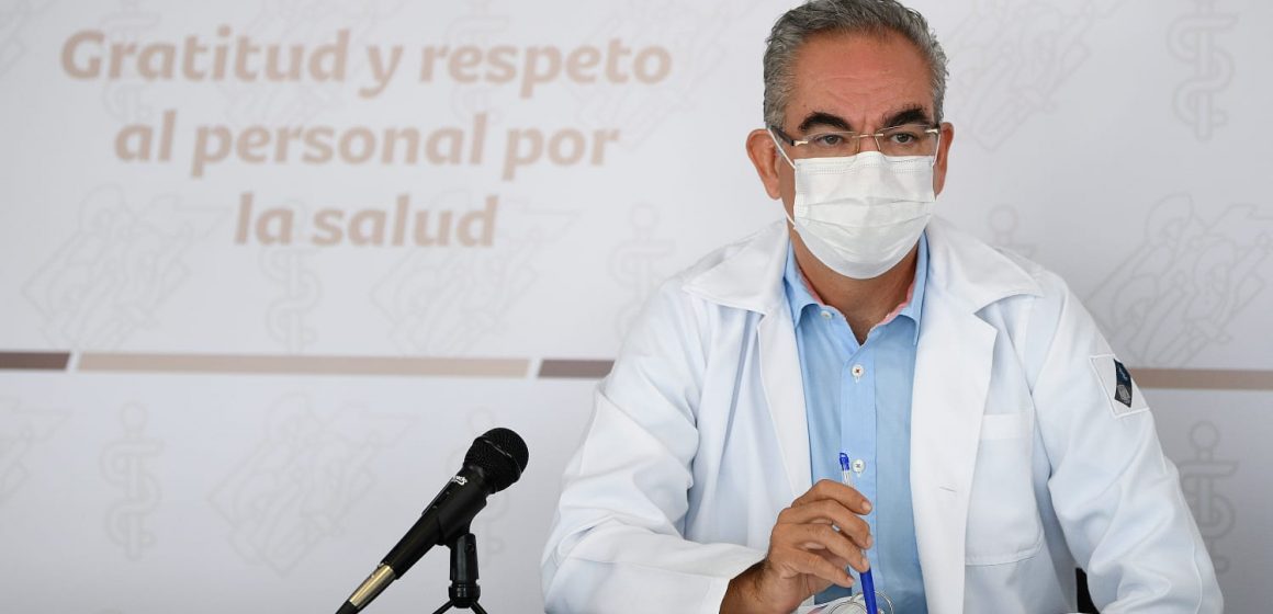 Capacidad hospitalaria por COVID- 19, al 50% en Puebla: Salud