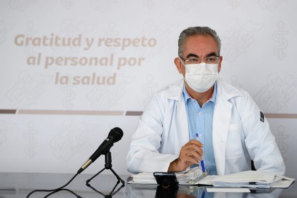 Capacidad hospitalaria por COVID- 19, al 50% en Puebla: Salud