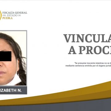 Asesinó a su marido en Tehuacán, ya fue detenida y vinculada a proceso