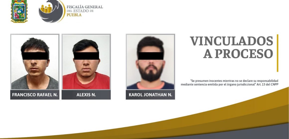 Detuvo FGE a tres secuestradores de una banda en Felipe Ángeles