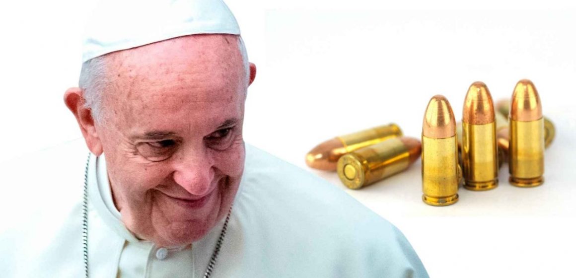 Interceptan carta con tres balas dirigida al Papa Francisco