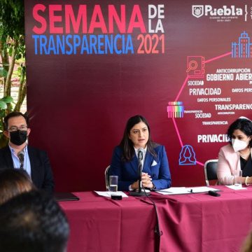 Concluye Ayuntamiento de Puebla Semana de la Transparencia 2021