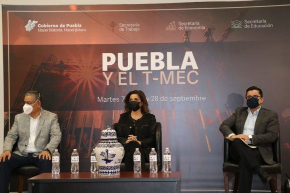 Es Puebla imán del comercio exterior e inversión extranjera en zona T-MEC: Economía
