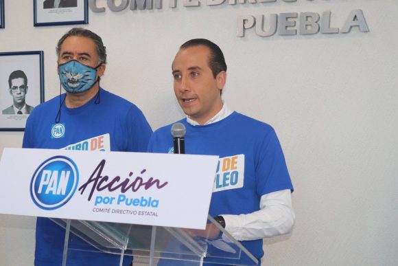 Gobierno federal da a Puebla “atole con el dedo” en la reconstrucción de San Alejandro: Riestra Piña