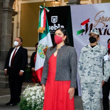 Ayuntamiento de Puebla inicia actividades del mes patrio