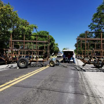 Camión de basura de Tilapa atropella a poblador; lugareños toman la alcaldía y bloquean la Izúcar – Cuautla
