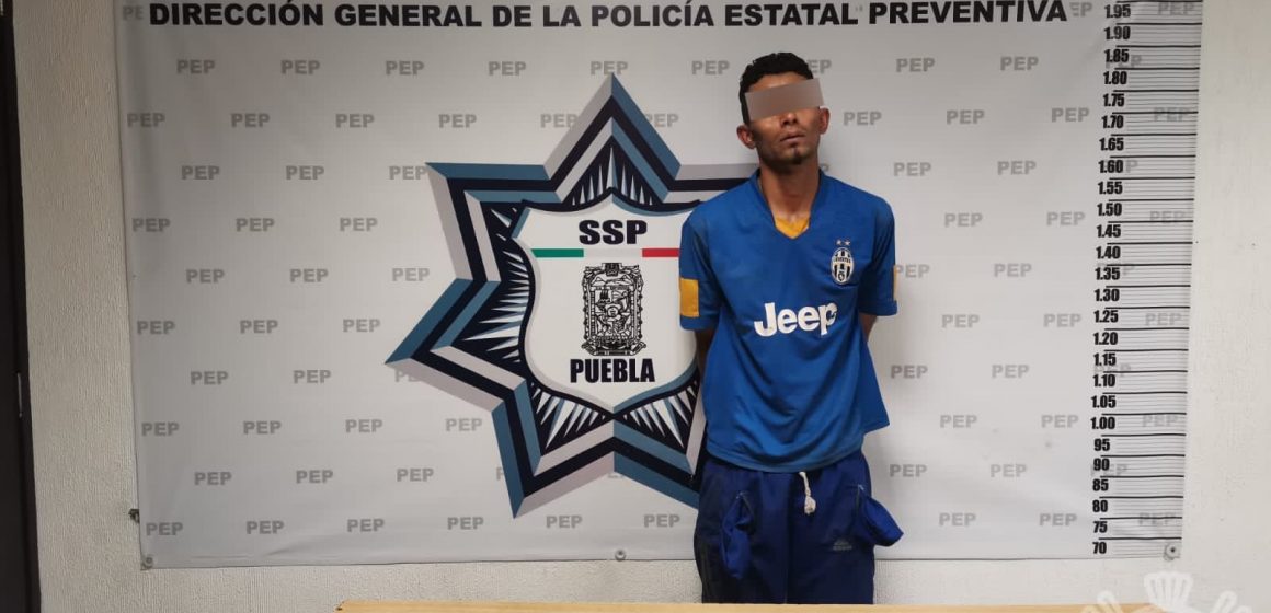 En posesión de un arma de fuego, Policía Estatal captura a un hombre