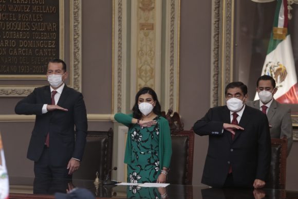 Rinde protesta la nueva Legislatura del Honorable Congreso del Estado de Puebla