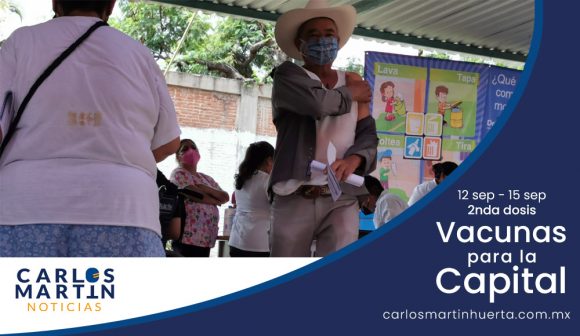 769345267954326453286754236897345286795432 De domingo a miércoles aplicarán segundas dosis en SinoVac y AstraZeneca en Puebla capital