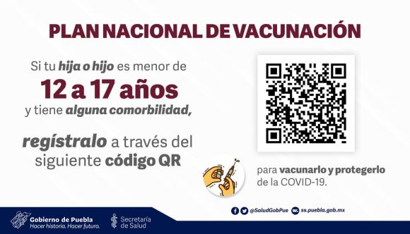 93c4482f-5d88-4fee-a437-aa0a29e83988 Abren registro de vacuna anti Covid para menores de edad con comorbilidades