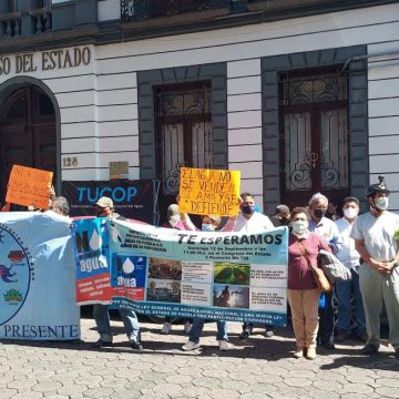 Piden a diputados echar abajo concesión del Agua de Puebla