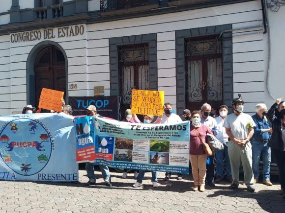Piden a diputados echar abajo concesión del Agua de Puebla