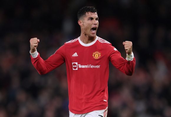 Crsitiano Ronaldo rescató al Manchester United en la Champions ante el Villarreal