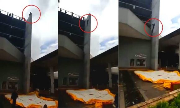 Hombre se suicida en plaza comercial de Jalisco