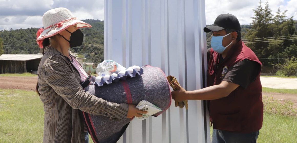 Por cuarta semana consecutiva, SEDIF apoya a damnificados del huracán “Grace”