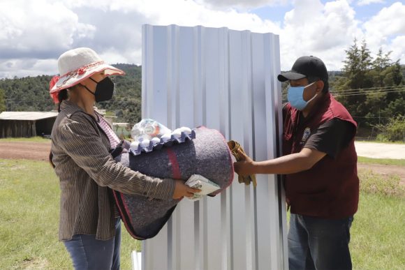 Por cuarta semana consecutiva, SEDIF apoya a damnificados del huracán “Grace”
