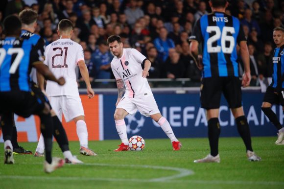 El PSG empató ante el Brujas en Champions con todo y sus estrellas