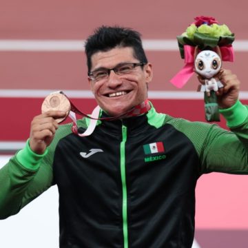 Juan Pablo Cervantes sumó el octavo bronce de México en los Paralímpicos