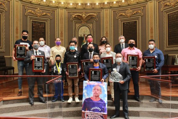 En el Congreso del Estado se entregaron reconocimientos al “Mérito Deportivo y Comunicacional”