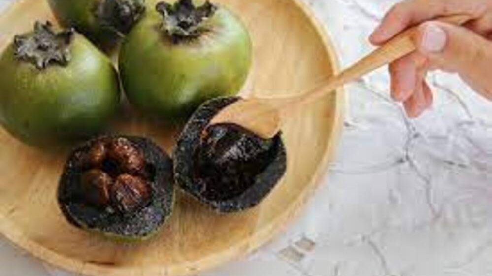 Zapote negro, una fruta que parece chocolate
