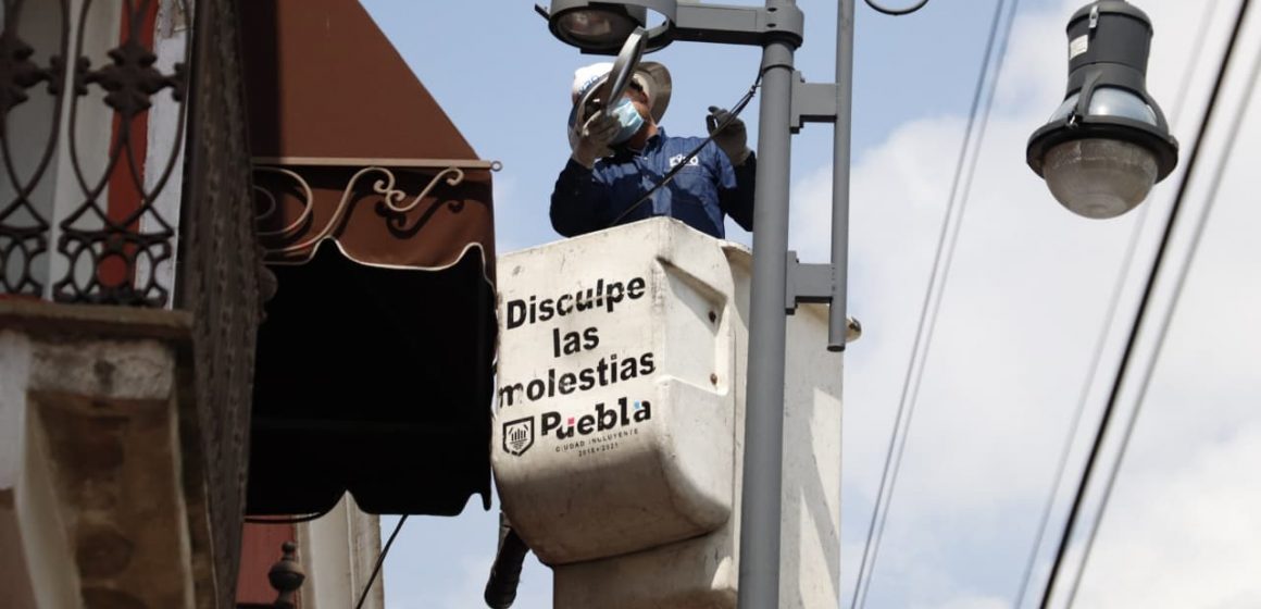 Mantiene Ayuntamiento de Puebla servicios públicos en calles de la ciudad