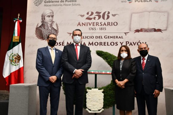 Participa HTSJ en ceremonia conmemorativa al natalicio del General José María Morelos y Pavón