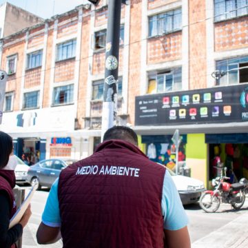 Ayuntamiento de Puebla realiza inspecciones para detectar anuncios irregulares