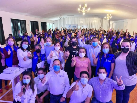 El trabajo constante y cercano a la militancia es fundamental para consolidar al panismo poblano: Genoveva Huerta