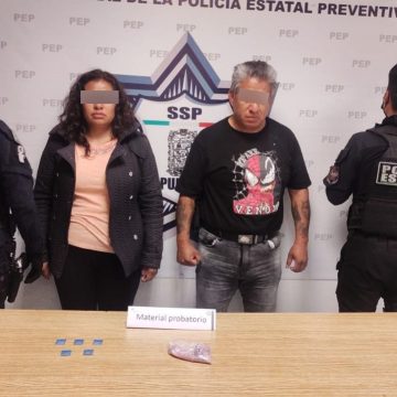 Presuntos narcomenudistas, detenidos por la Policía Estatal