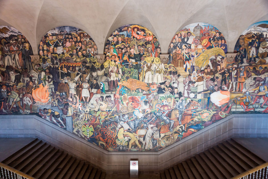 mural de Diego Rivera en el Palacio Nacional shutterstock 715107322 940x627 1