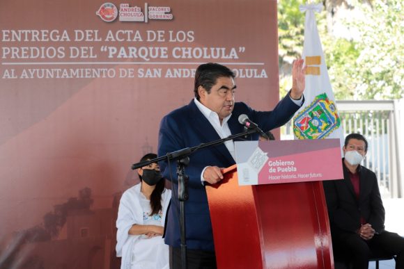 En Puebla existe libertad absoluta para quienes defiendan sus ideales: Miguel Barbosa