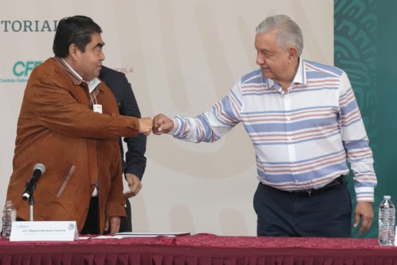 25dab6c7-44b3-4f70-80b2-d944e6ea8e12 Reconoce AMLO a gobierno de Barbosa Huerta por despliegue humanitario en municipios afectados por “Grace”