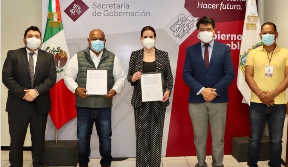 Firman Puebla y Veracruz convenio para dotar de agua potable a Quimixtlán y Xalapa
