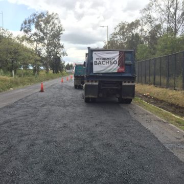 Ejecuta Infraestructura labores de bacheo en autopista México-Puebla