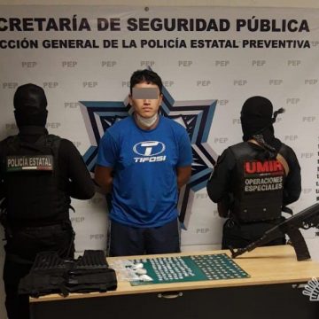 Detiene Policía Estatal a presunto distribuidor de droga, “El Sinaloa”