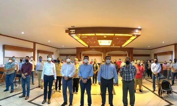 Se reúne Eduardo Rivera con los sindicalizados, pide trabajar fon pasión y valores por Puebla