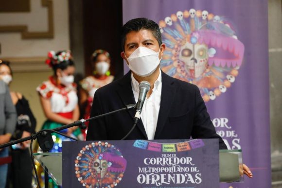 Puebla, San Andrés, San Pedro, Cuautlancingo y Huejotzingo inauguran el primer corredor de ofrendas metropolitano