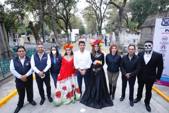 Invita Ayuntamiento de Puebla a visitar panteones del 28 de octubre al 2 de Noviembre